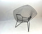 Knoll Bertoia Diamond Chair in Brown/Black