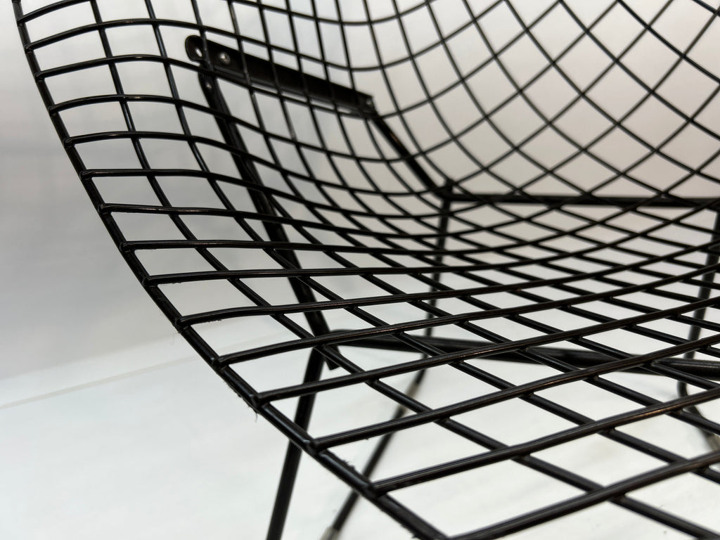 Knoll Bertoia Diamond Chair in Brown/Black