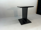 Ward Bennet Black Enamel I-Beam End Table