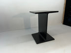 Ward Bennet Black Enamel I-Beam End Table