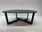 Erik Jørgensen Insula Coffee Table in Black Aluminum