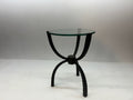 Global Views Living Room Teton Accent Table-Bronze 23.5 in × 18 in