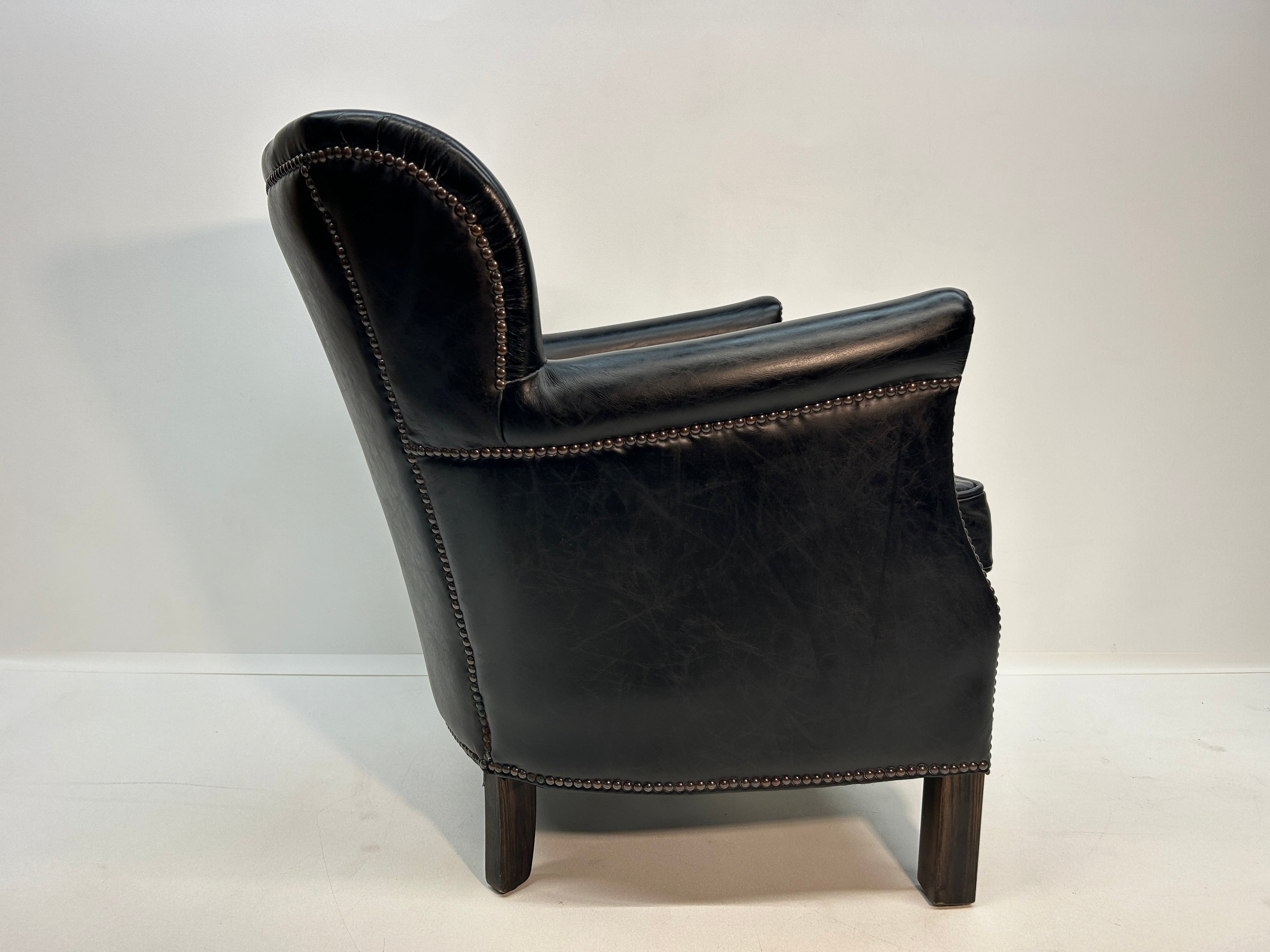 Timothy Oulton for Restoration Hardware Professor's Leather Armchair