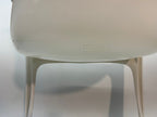 White Casalino armchairs by Casala with Black Seat Covers