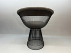 Set of 4 Rove Concepts Gray Chenille "Platner" Armchair with Gunmetal Black Base