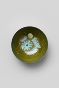 Vintage Sascha Brastoff Enamel on Copper Bowl