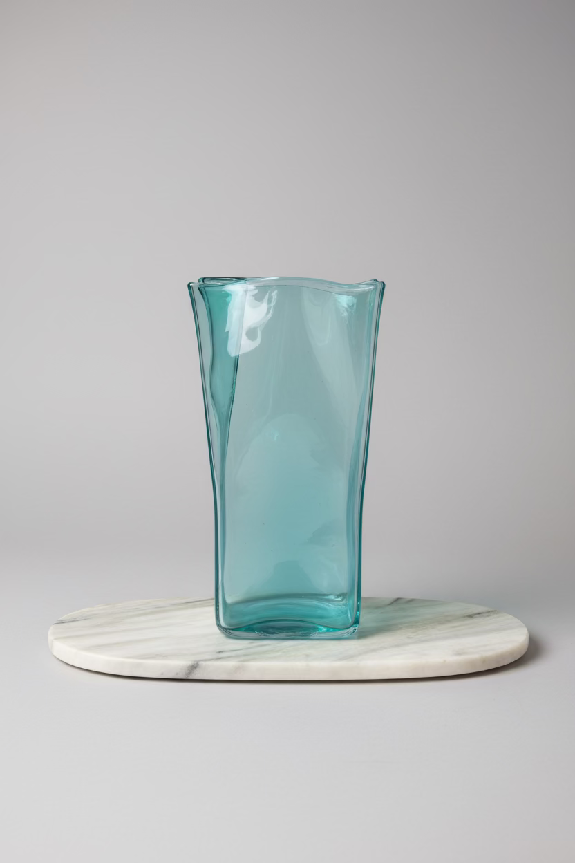 Blenko Azune Paper bag Vase