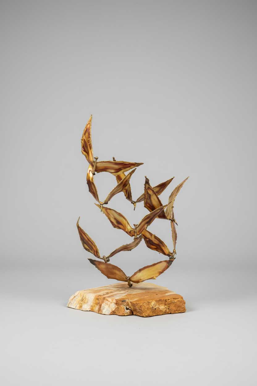 Steve Andersen "Birds in Flight" Sculpture