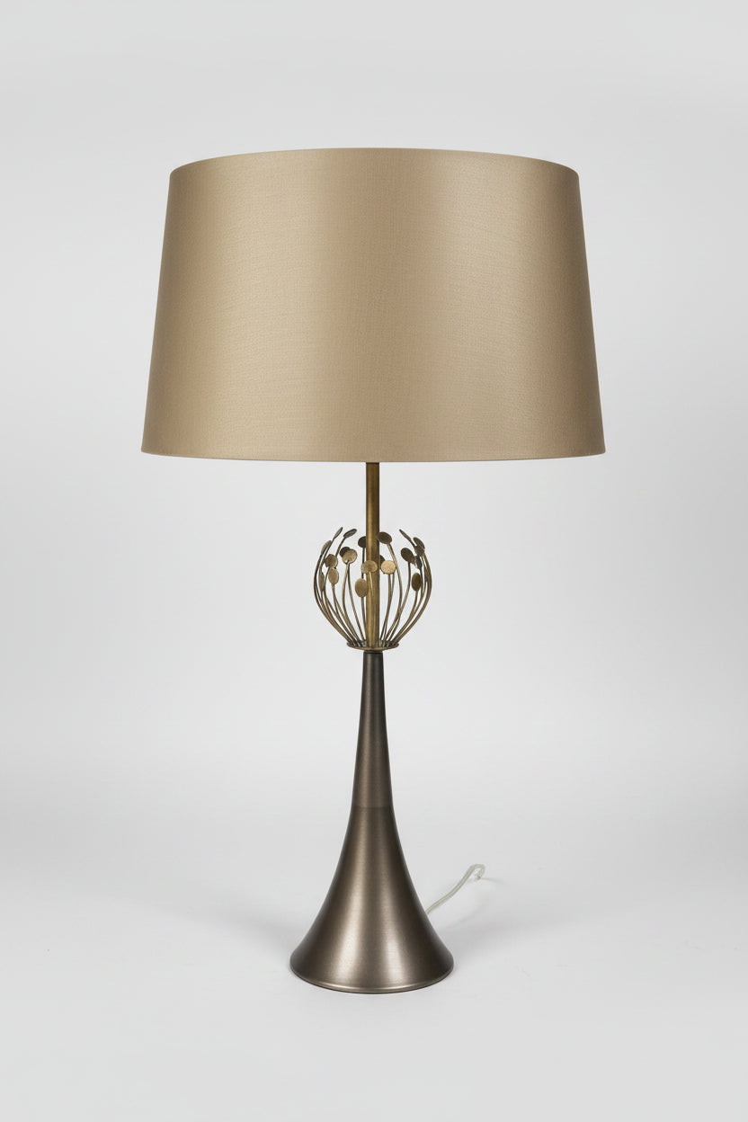 Uttermost Tapered Bottom Table Lamp with Wire Starburst