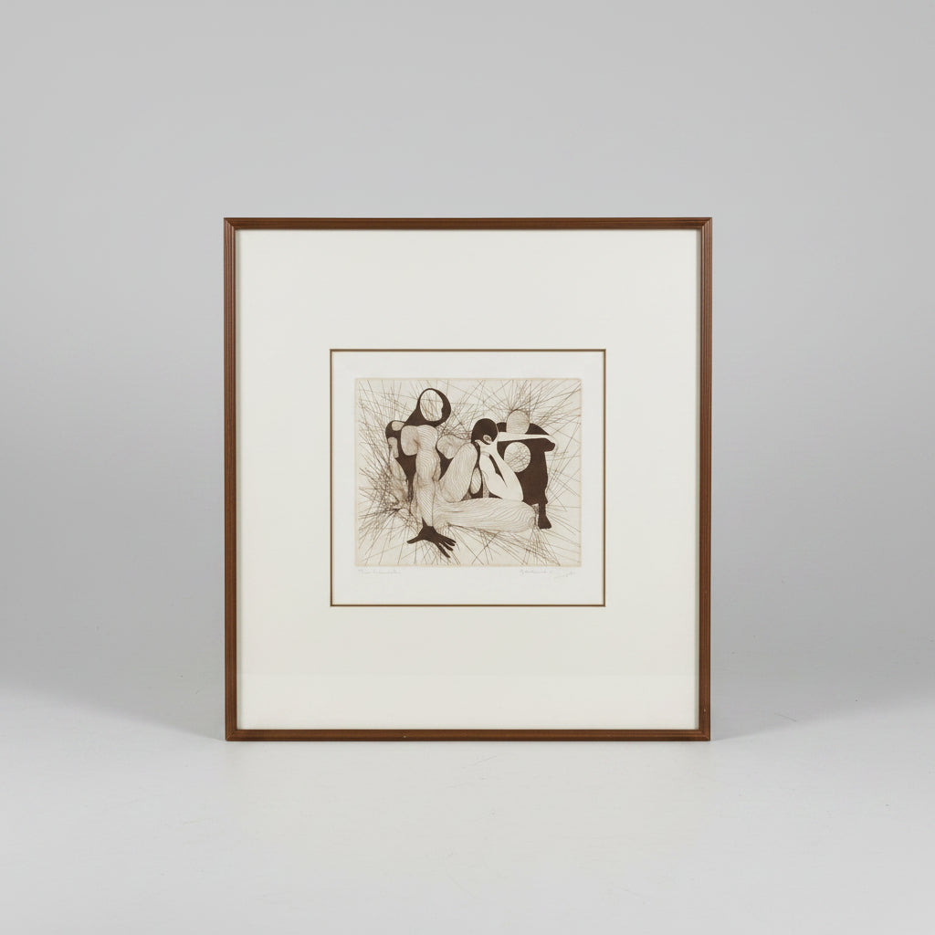 "La Conversation" by Guillaume A. Azoulay 25x32