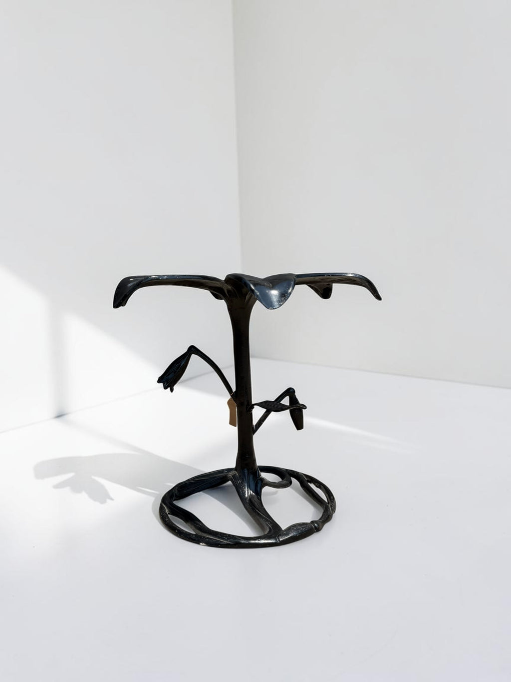 Arthur Court Gilt Aluminum Lily Dining Table