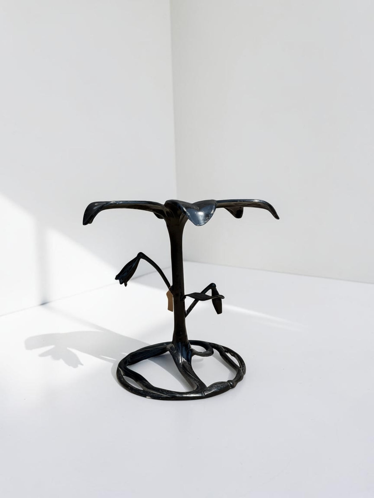 Arthur Court Gilt Aluminum Lily Dining Table