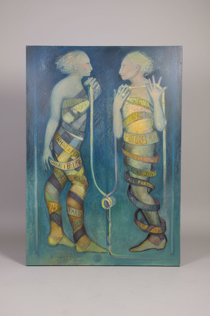 "Small Fictions" Original Oil Painting by Irene Belnap 37 x 52