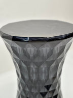 Kartell Stone Stool in Transparent Smoke