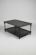 Restoration Hardware two tiered Metal Industrial Coffee Table*