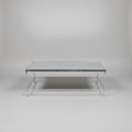 Oly Mercury Mirrored Glass Coffee table 24 x36 x16