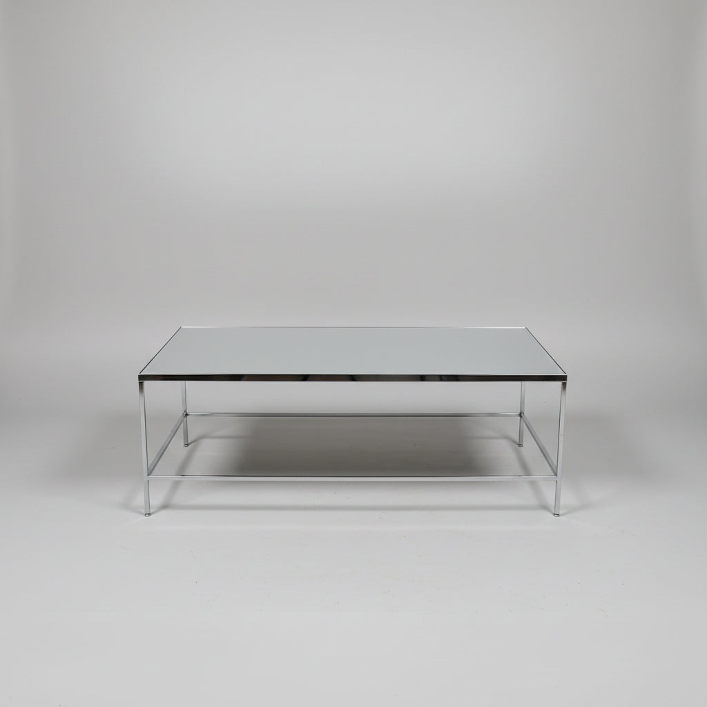 Oly Mercury Mirrored Glass Coffee table 24 x36 x16
