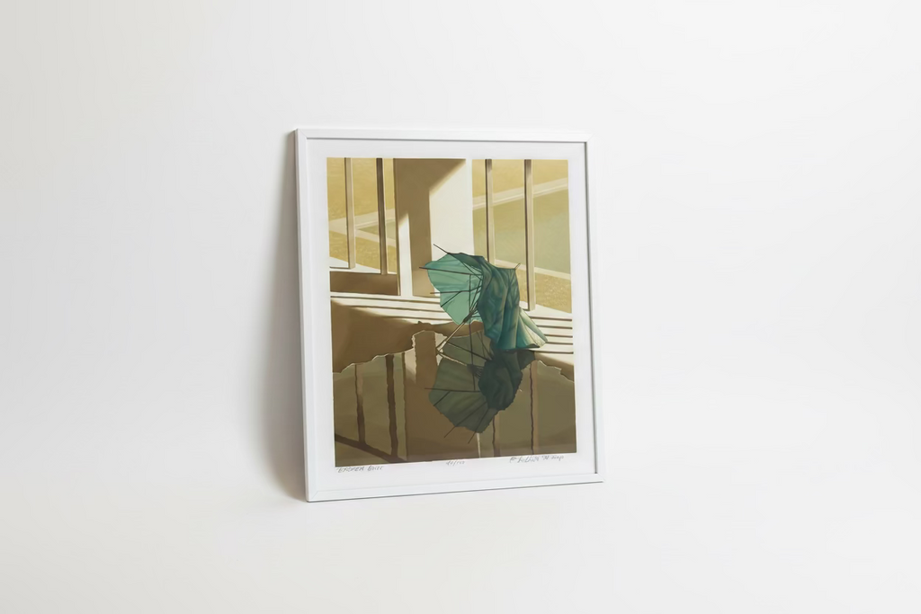 Broken Blue by Joe Price 22x20