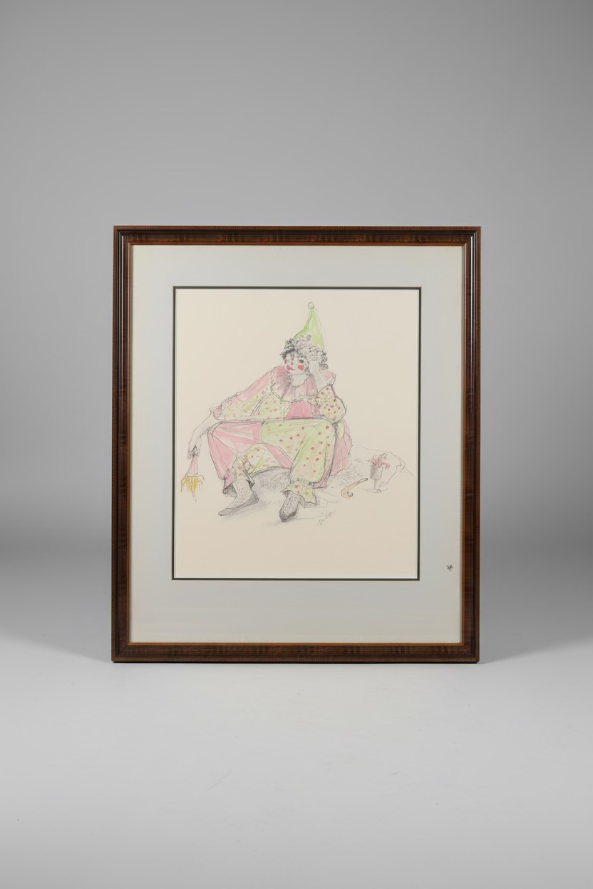 Sad Clown by Jay Rusbe 25x30