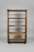 Tall Vintage RH "Baker Rack" on wheels