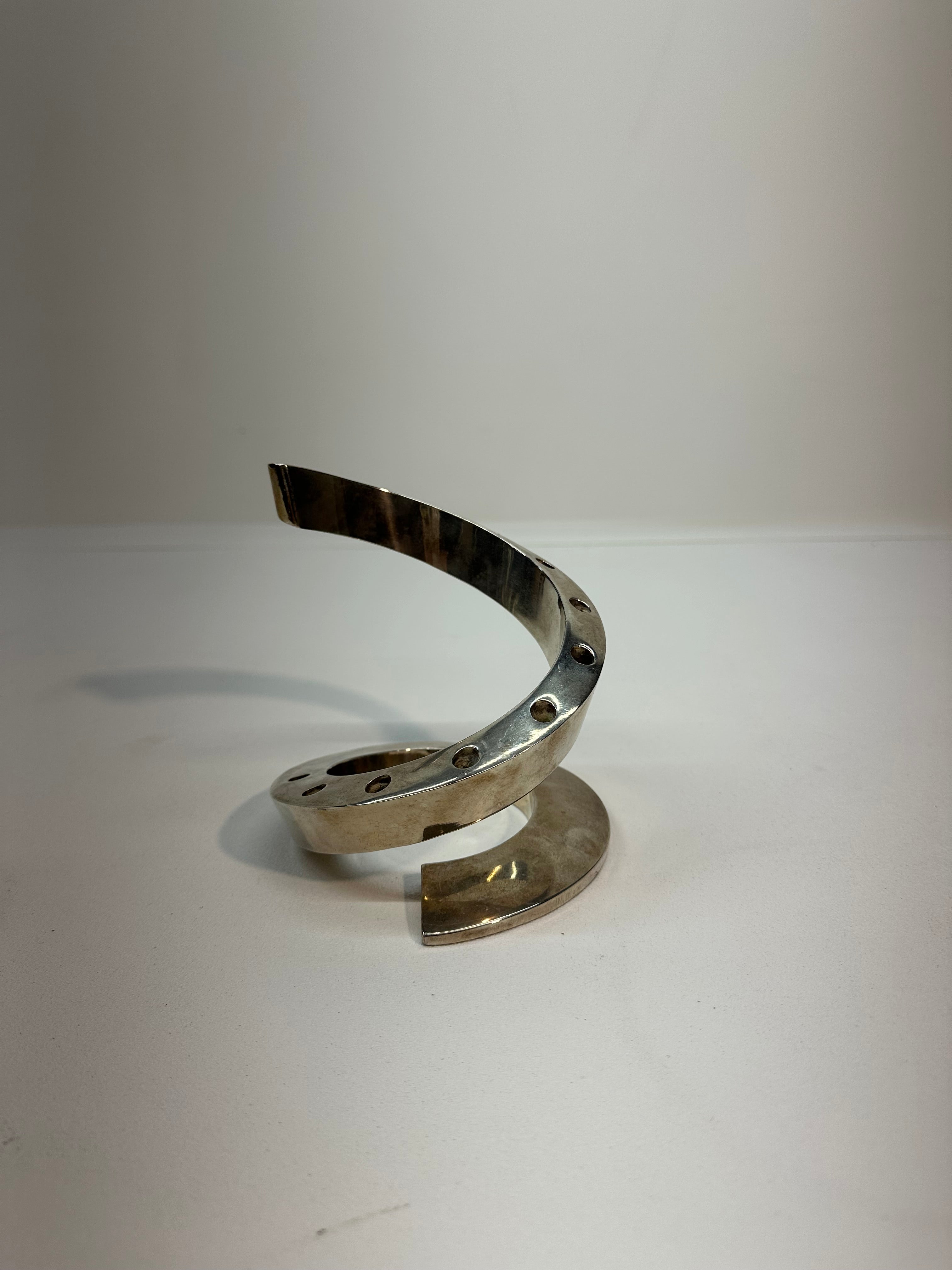 Vintage Dansk Danish Spiral Candle Holder