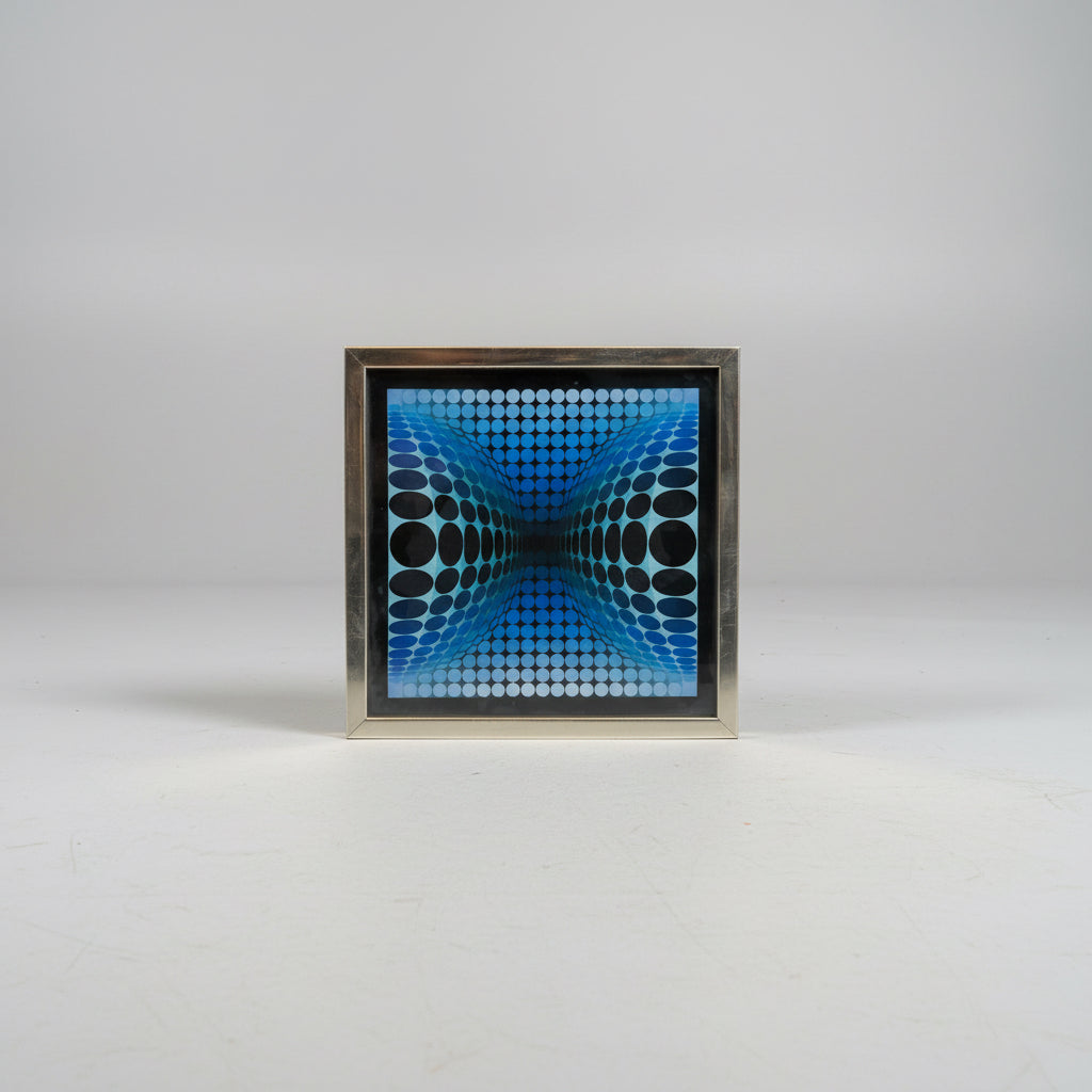 Victor Vasarely Print 10.5 x 10.5