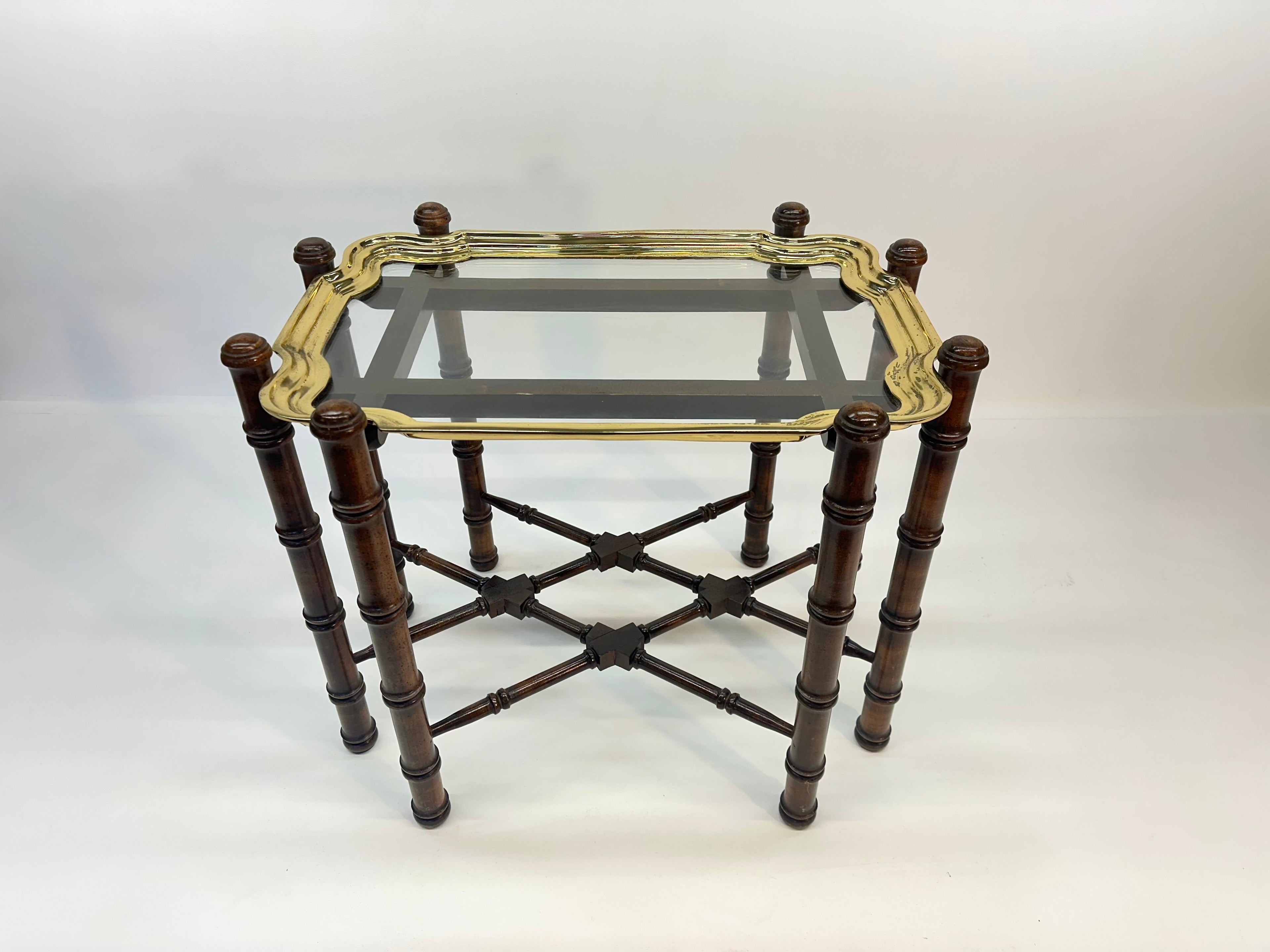 Hollywood Regency Campaign Table