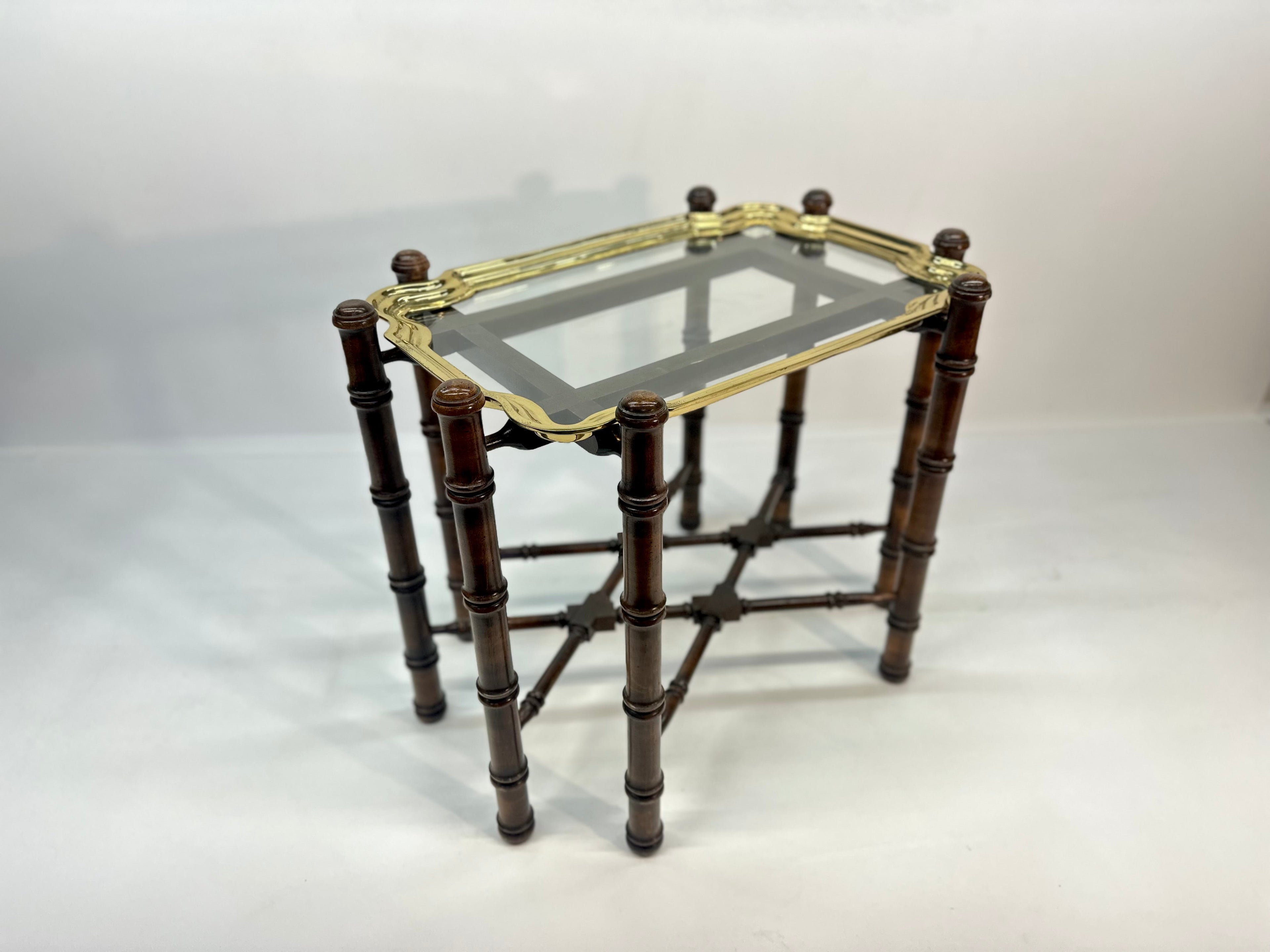 Hollywood Regency Campaign Table