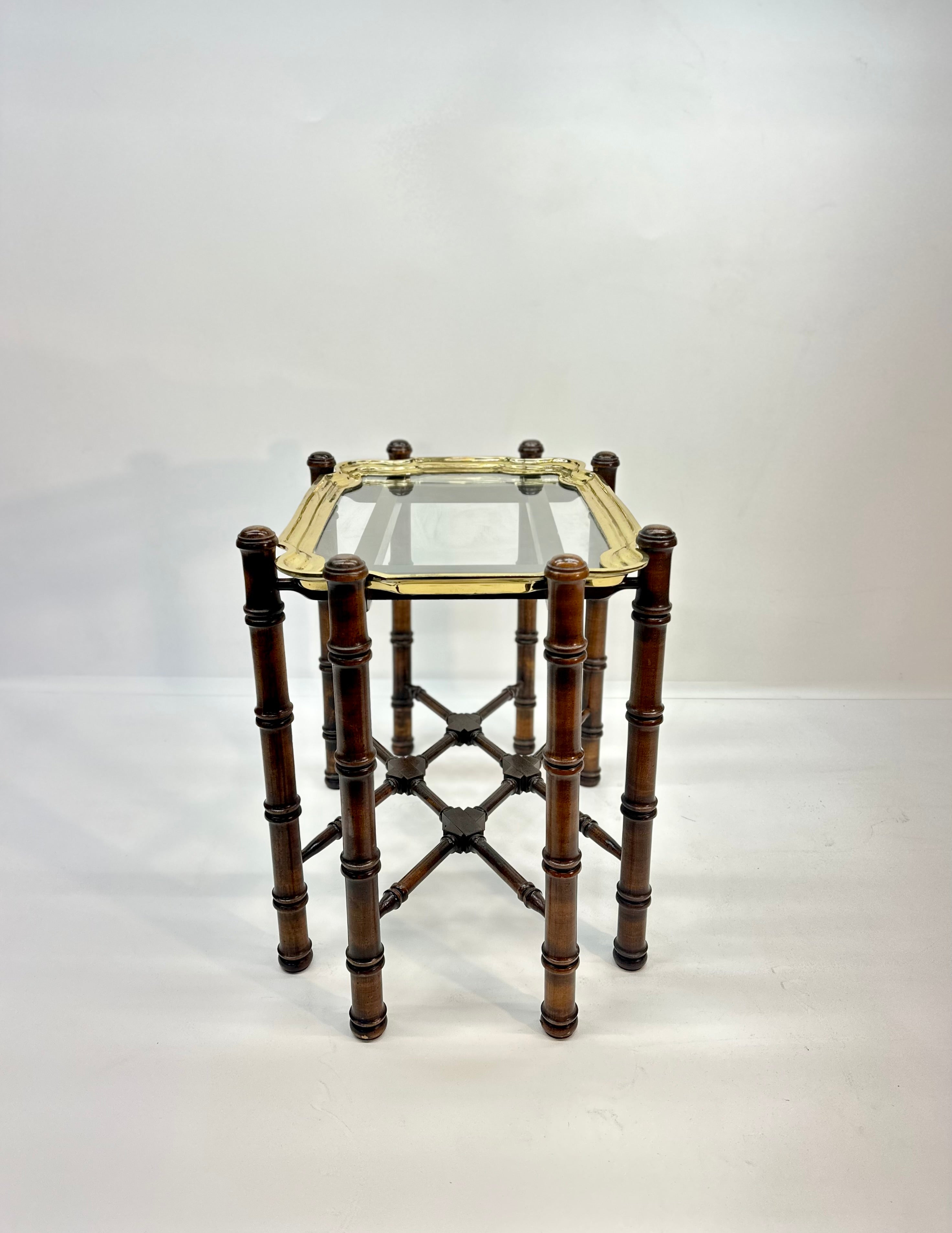 Hollywood Regency Campaign Table