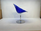 Eros Swivel Blue Chair by Philippe Starck for Kartell, 1990s