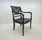 Antique Cane Arm Chairs by Smith & Watson