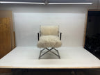 A&B Home Mongolian Fur Director Chair