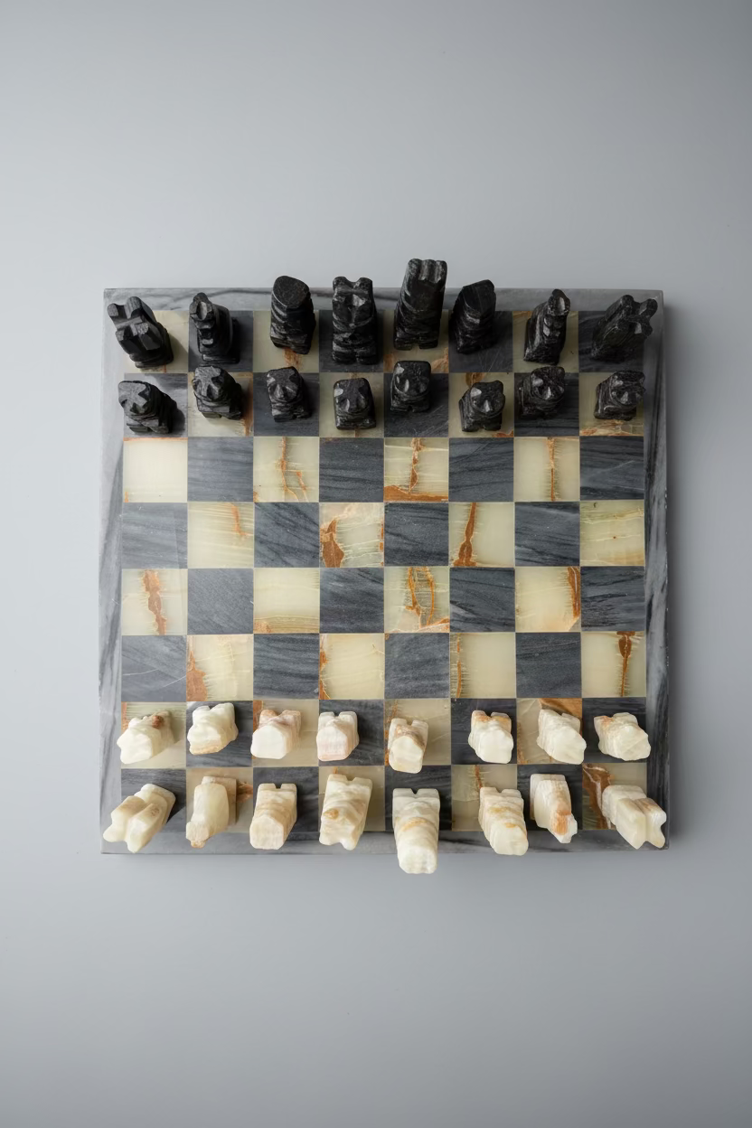 Alabaster Chess Set
