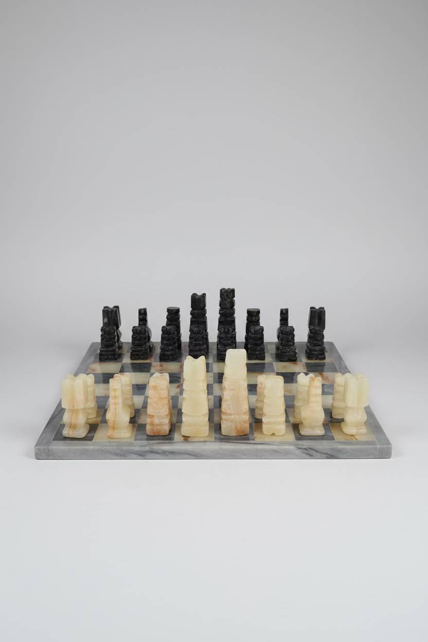 Alabaster Chess Set