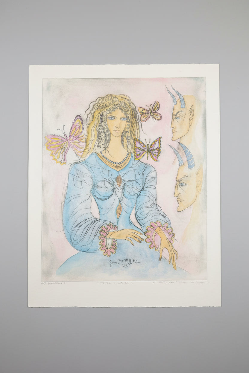Charles M. Ware "The Princess" Unframed