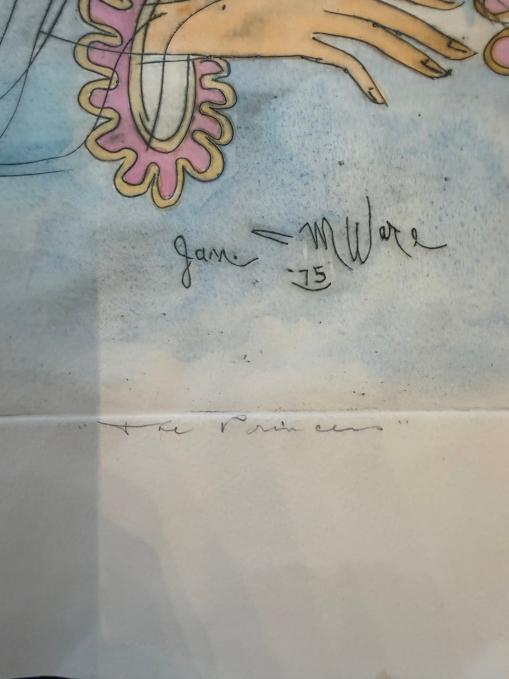 Charles M. Ware "The Princess" Unframed