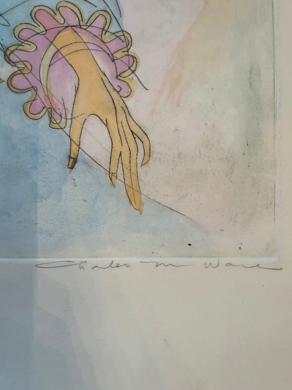 Charles M. Ware "The Princess" Unframed