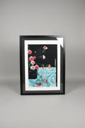 Elaine Simel Dahlias Large-Scale Dahlias Etching 1986
