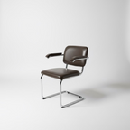 Marcel Breuer Chrome & Leather Armchairs