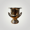 Silver Plated Champagne Bucket with Ornate Details & Handles