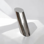 J. Wade Beam Zephyr Cantilevered Stainless Steel Side Table by Brueton