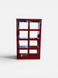 Red Lacquer Display Unit 44 x 73 x 14