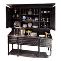 Provincial Black Hutch  72 w x 87 H x 19 D