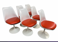 Eero Saarinen for Knoll Studio Tulip Swivel Chairs, Set of Six