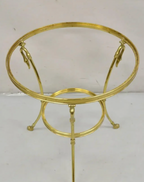 Hollywood Regency La Barge Swan Side Table