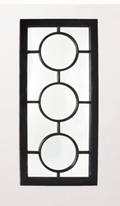 Angles and Orbs Mirror 36 x 80