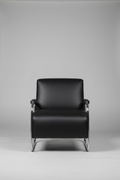 Vintage Salcon Bauhaus Revival Lounge Chair in Custom Leather