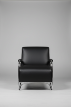 Vintage Salcon Bauhaus Revival Lounge Chair in Custom Leather