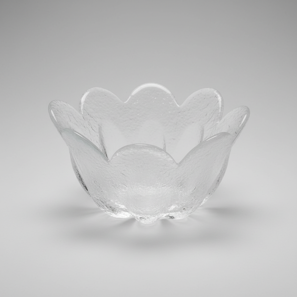 Muurla Scande Glass Lotus Bowl