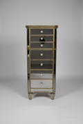 RH Mirrored Tall Drawer Dresser